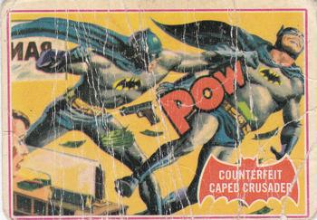 1966 Topps Batman Series A Counterfeit Caped Crusader #42A card