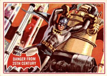 1966 Topps Batman Series A Danger from 25th Century #29A card
