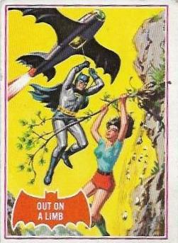 1966 Topps Batman Series A Out on a Limb #13A card