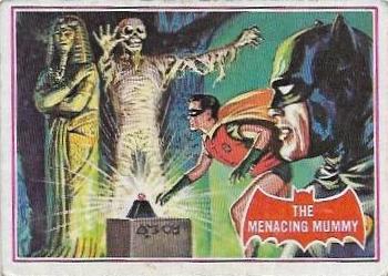 1966 Topps Batman Series A The Menacing Mummy #3A card