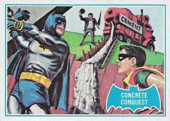 1966 Topps Batman Series B Concrete Conquest [Puzzle] #28B card