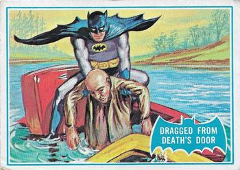 1966 Topps Batman Series B Dragged from Death's Door #25B card