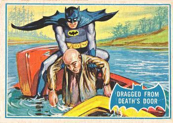 1966 Topps Batman Series B Dragged from Death's Door [Puzzle] #25B card