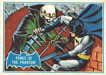 1966 Topps Batman Series B Fangs of the Phantom [Puzzle] #24B card