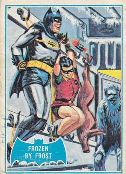 1966 Topps Batman Series B Frozen by Frost [Puzzle] #32B card