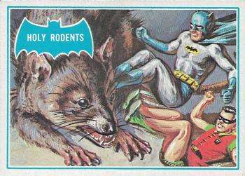 1966 Topps Batman Series B Holy Rodents #35B card