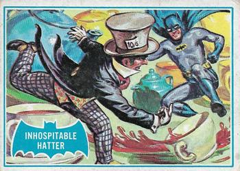 1966 Topps Batman Series B Inhospitable Hatter #42B card