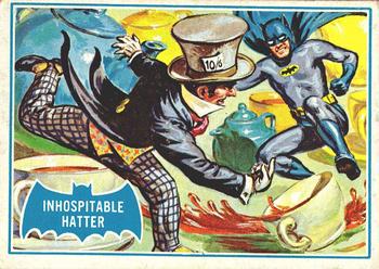 1966 Topps Batman Series B Inhospitable Hatter [Puzzle] #42B card
