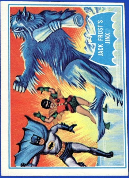 1966 Topps Batman Series B Jack Frost's Jinx #26B card