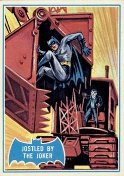 1966 Topps Batman Series B Jostled by the Joker #30B card