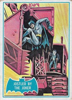 1966 Topps Batman Series B Jostled by the Joker [Puzzle] #30B card
