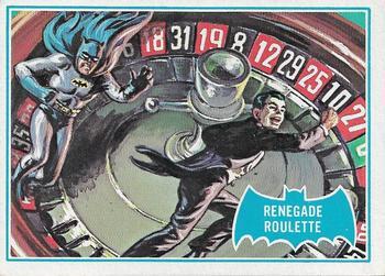 1966 Topps Batman Series B Renegade Roulette [Puzzle] #12B card