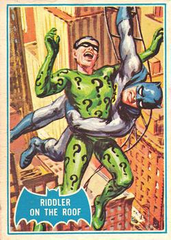 1966 Topps Batman Series B Riddler on the Roof [Puzzle] #37B card