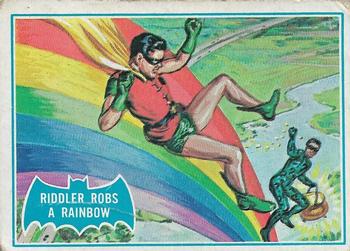 1966 Topps Batman Series B Riddler Robs a Rainbow #44B card