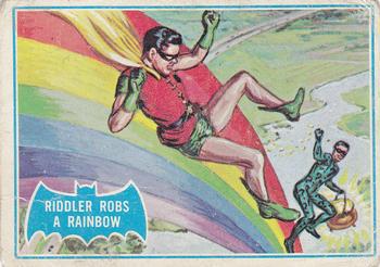 1966 Topps Batman Series B Riddler Robs a Rainbow [Puzzle] #44B card