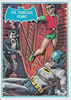 1966 Topps Batman Series B The Perilous Penny #43B card