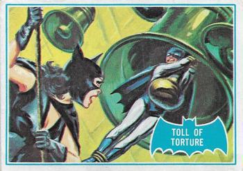 1966 Topps Batman Series B Toll of Torture [Puzzle] #21B card
