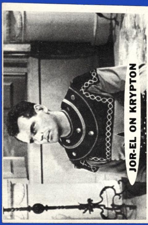 1966 Topps Superman Jor-El on Krypton #52 card