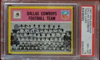 1967 Philadelphia Dallas Cowboys [Team Card] #49 card
