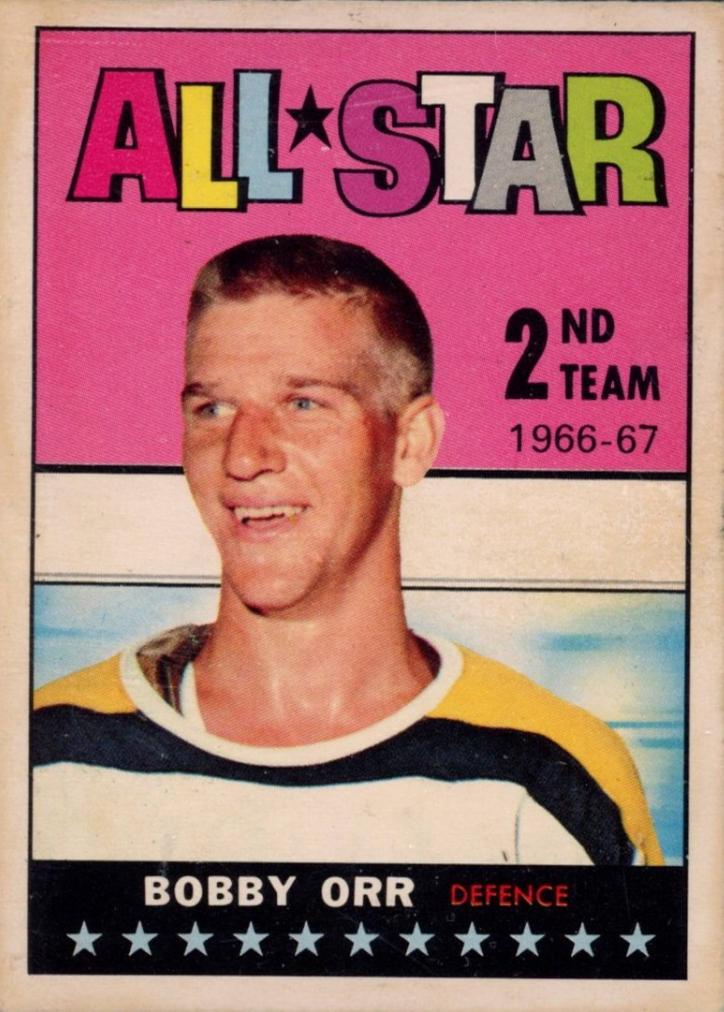1967 Topps Bobby Orr: All Star #128 card