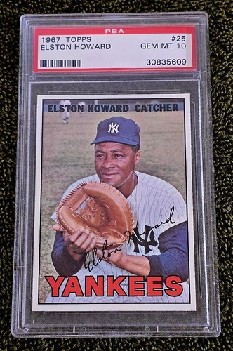 1967 Topps Elston Howard #25 card