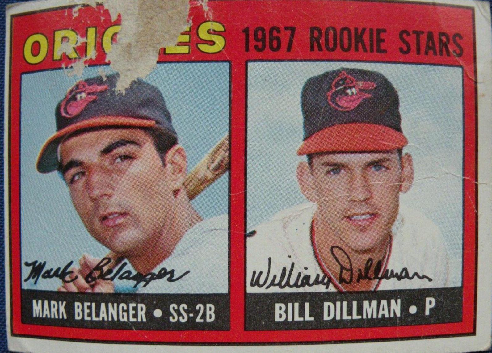 1967 Topps Orioles 1967 Rookie Stars #558 card