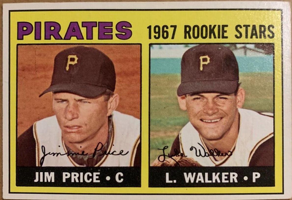 1967 Topps Pirates 1967 Rookie Stars #123 card