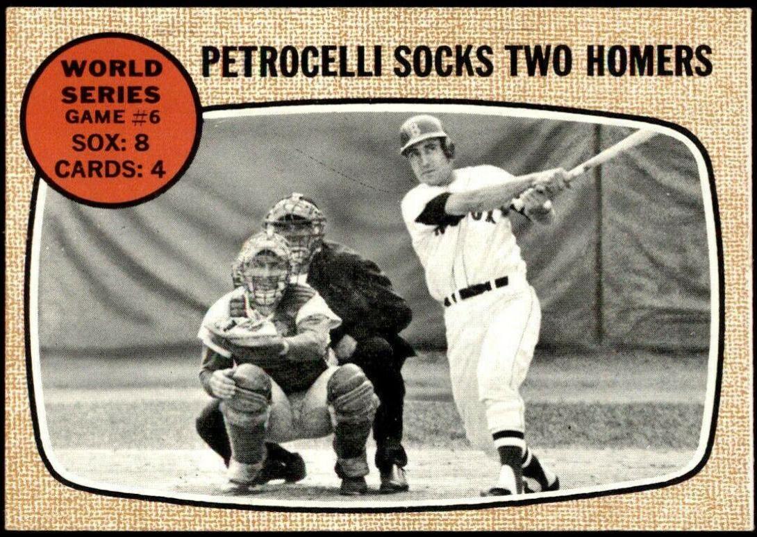 1968 Topps Milton Bradley World Series Game 6 #156 card