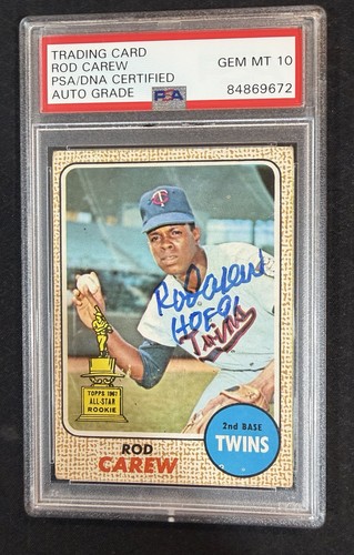 1968 Topps Rod Carew #80 card