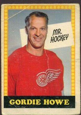 1969 O-Pee-Chee Gordie Howe [Mr. Hockey, w/ Number] #193 card