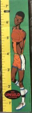 1969 Topps Rulers Wes Unseld #22 card