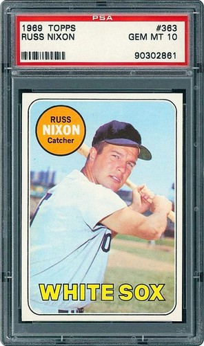 1969 Topps Russ Nixon #363 card