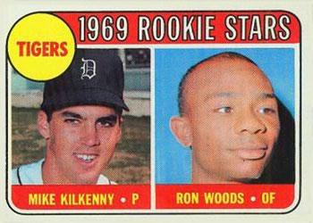 1969 Topps Tigers 1969 Rookie Stars: Mike Kilkenny / Ron Woods #544 card