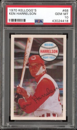 1970 Kellogg's Ken Harrelson #68 card