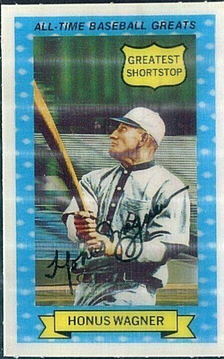 1970 Rold Gold Pretzels Honus Wagner [Baseball Greats] #9 card