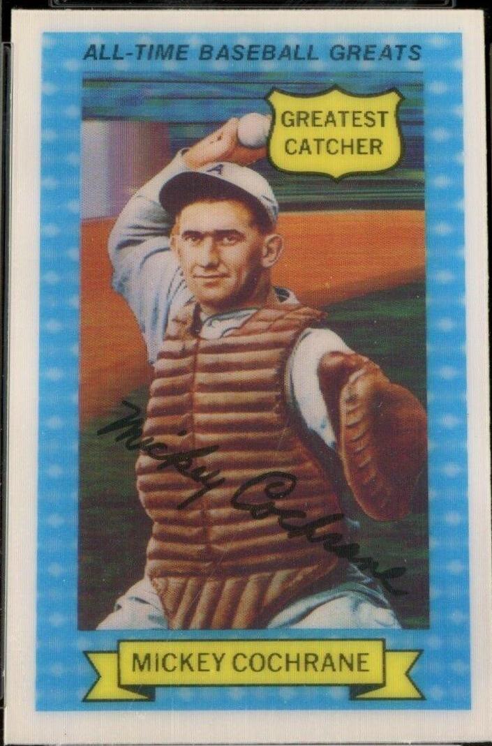 1970 Rold Gold Pretzels Mickey Cochrane [Baseball Greats] #4 card