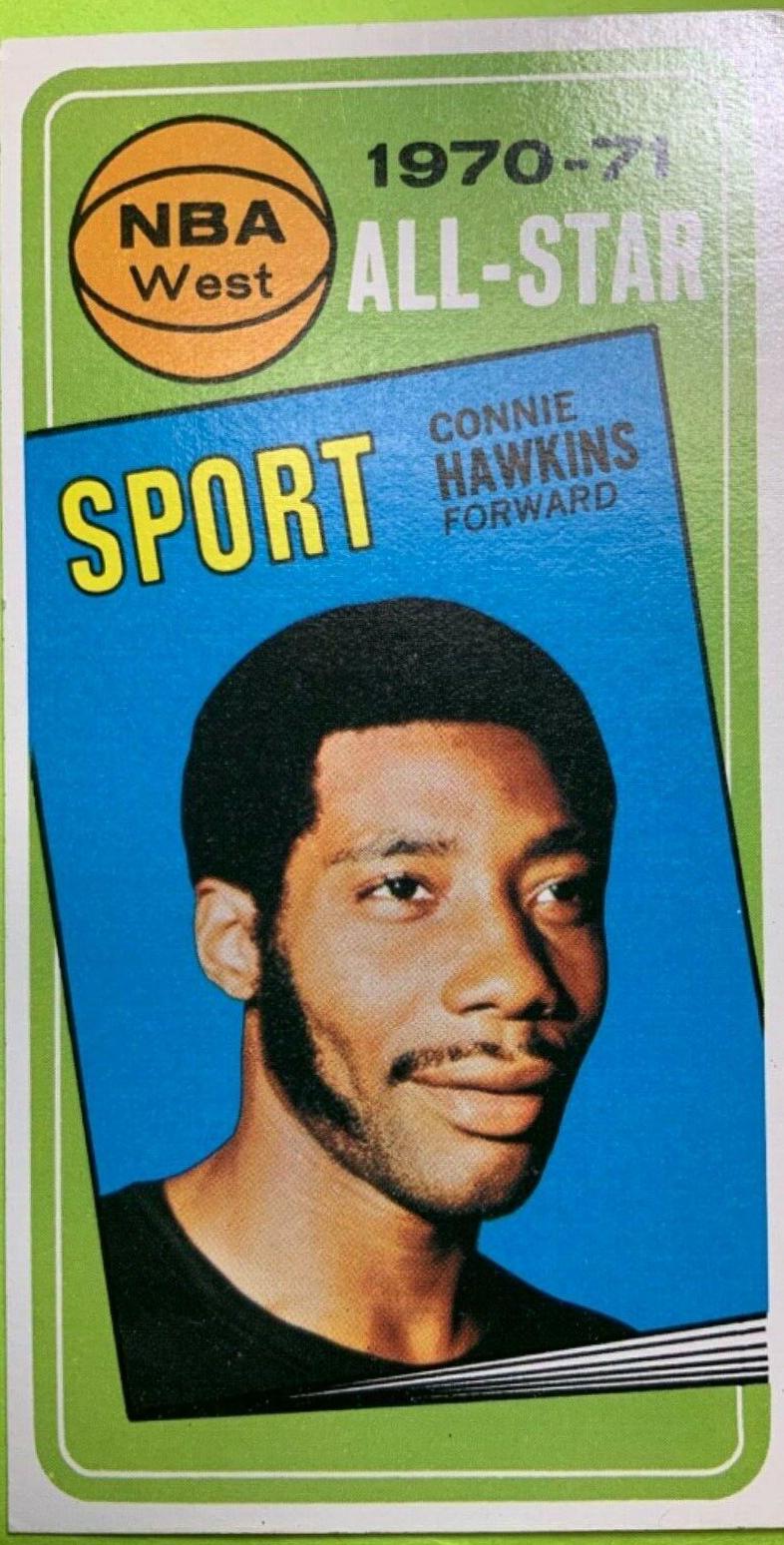 1970 Topps Connie Hawkins All Star #109 card
