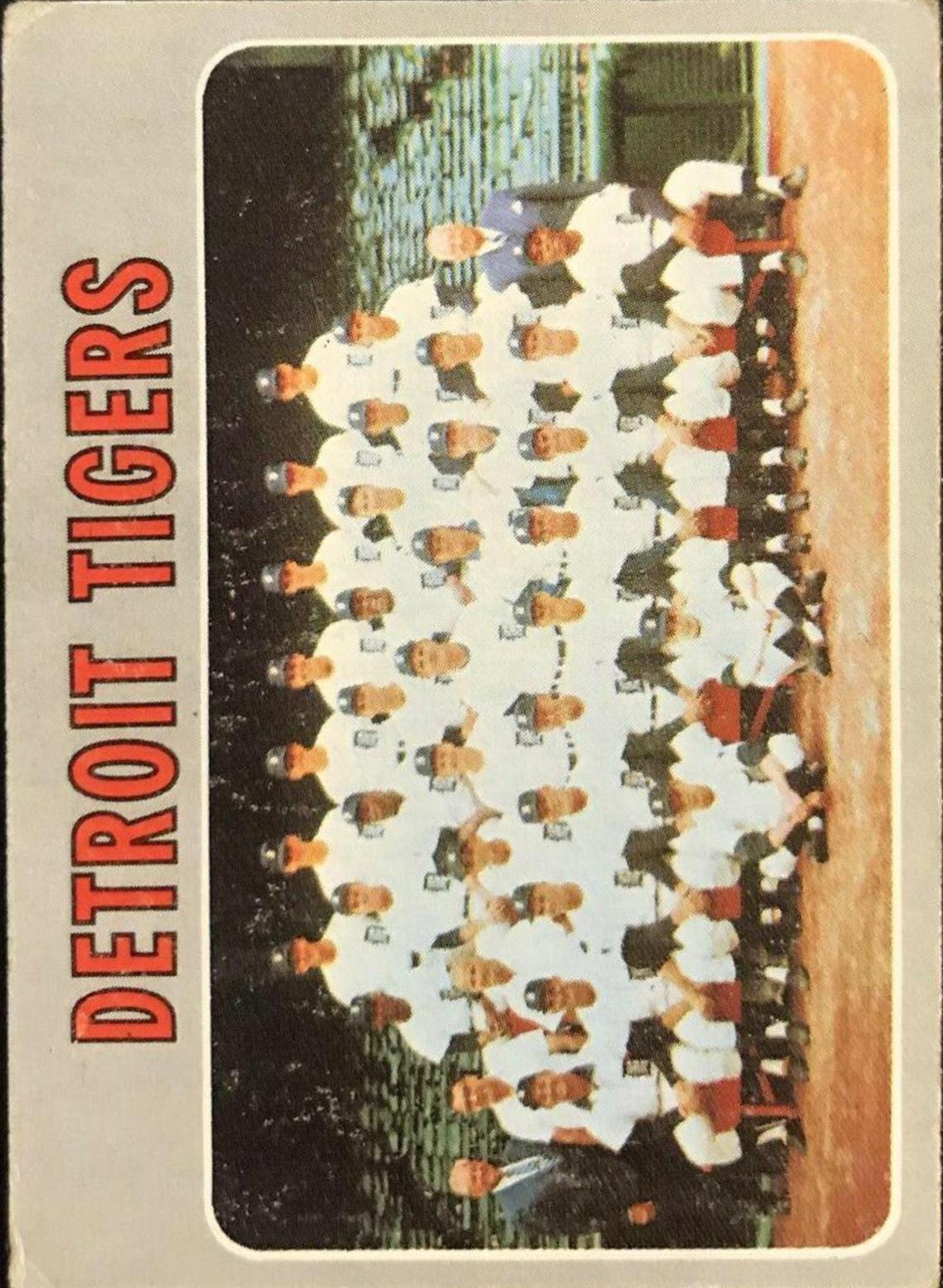 1970 Topps Detroit Tigers #579 card