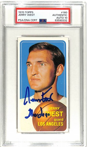 1970 Topps Jerry West #160 card