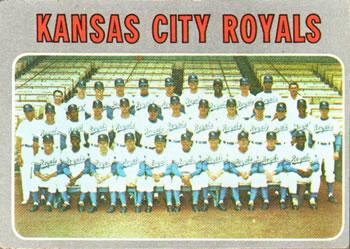 1970 Topps Kansas City Royals #422 card