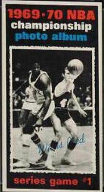 1970 Topps Playoff Game 1: Willis Reed #168 card