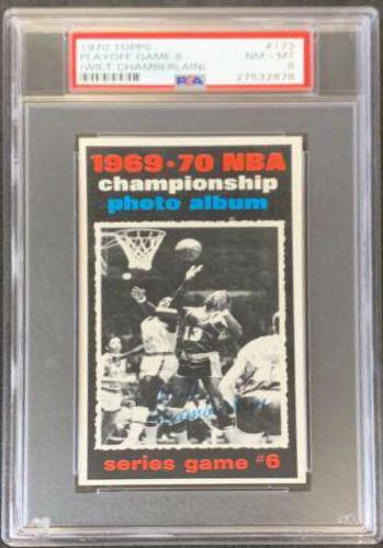 1970 Topps Playoff Game 6: Wilt Chamberlain #173 card