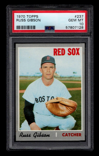 1970 Topps Russ Gibson #237 card