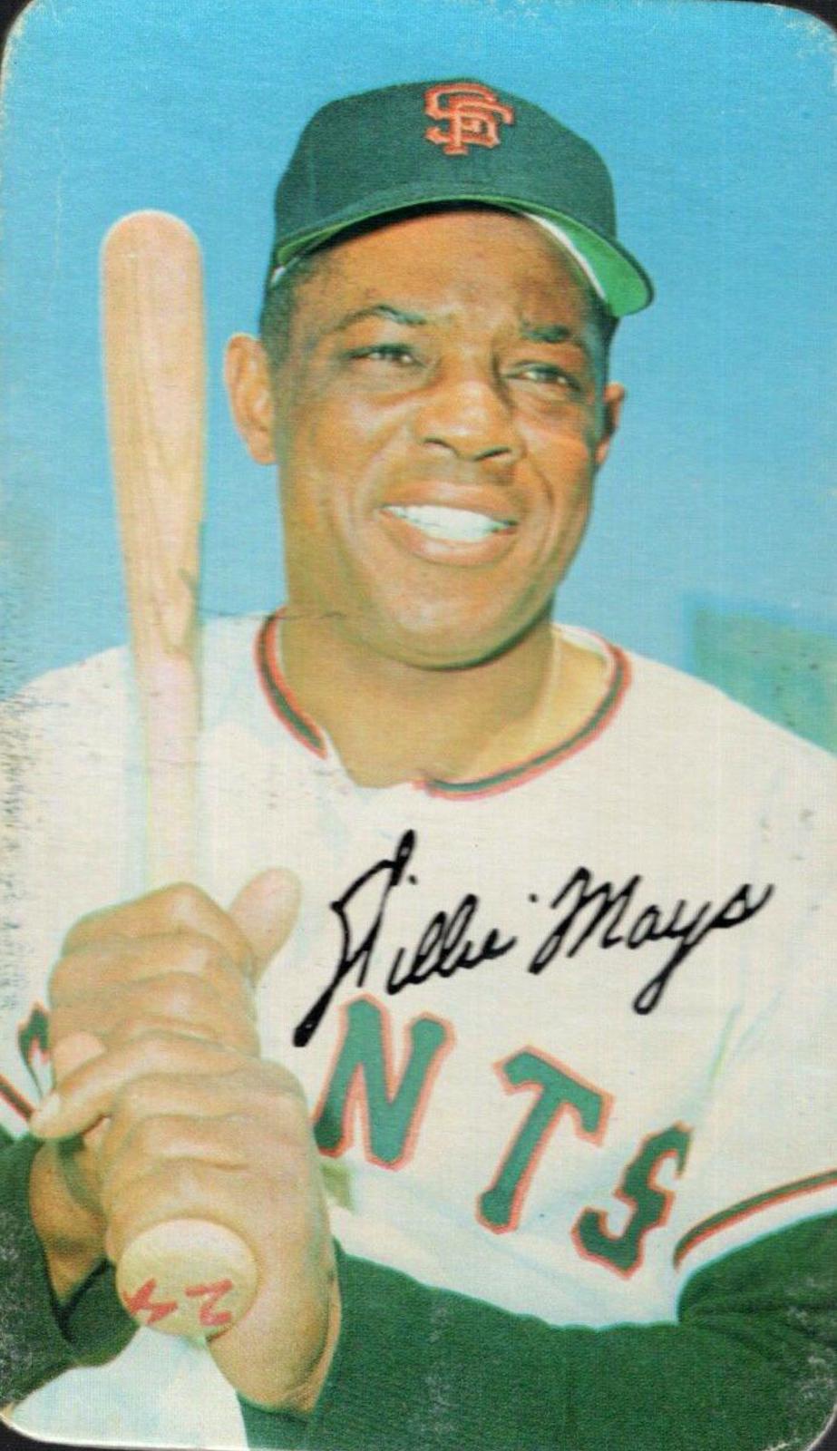 1970 Topps Super Willie Mays #18 card