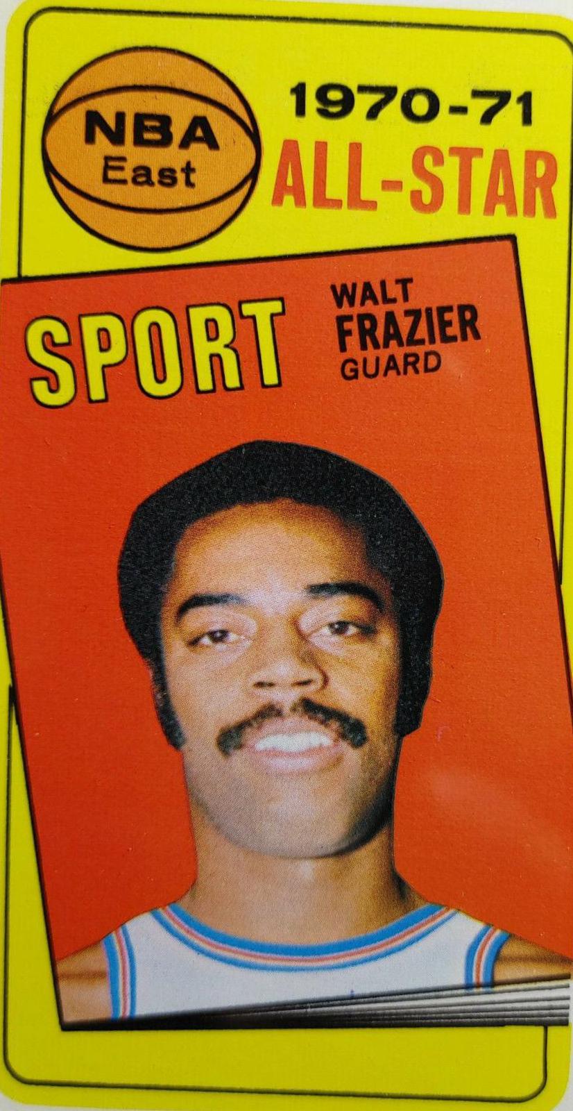 1970 Topps Walt Frazier All Star #106 card