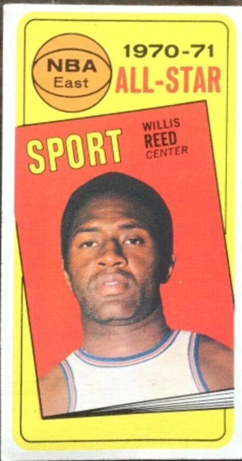 1970 Topps Willis Reed All Star #110 card