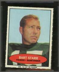 1971 Bazooka Bart Starr [Hand Cut] #21 card