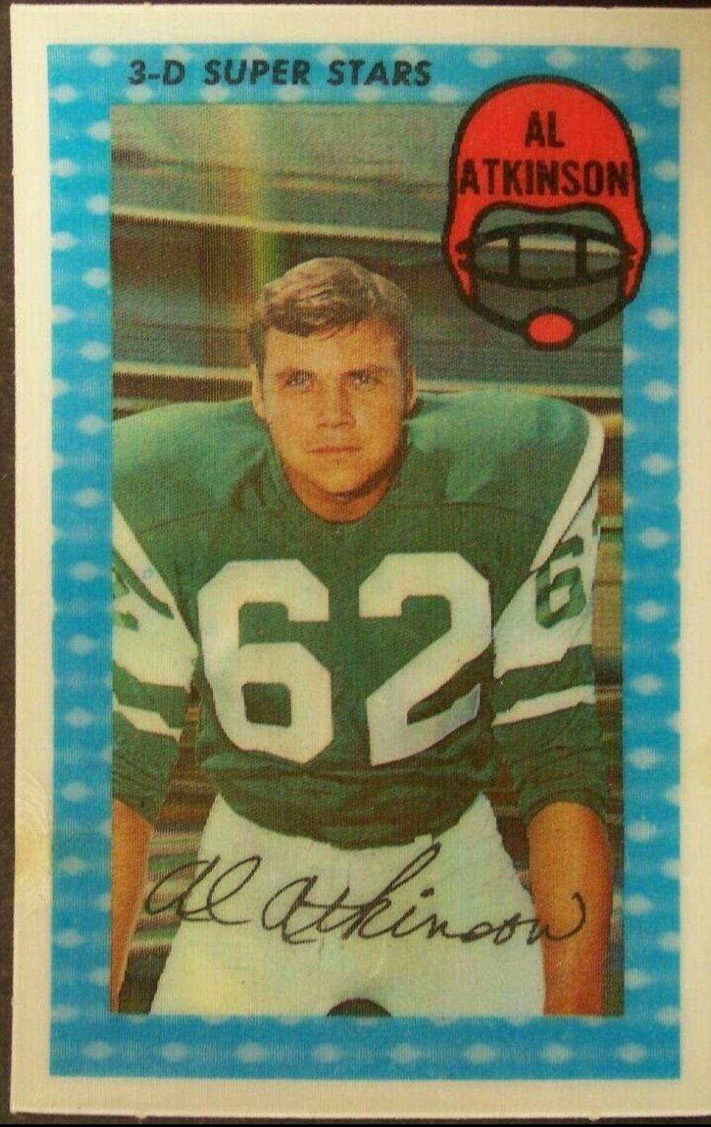 1971 Kellogg's Al Atkinson #53 card