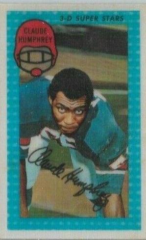1971 Kellogg's Claude Humphrey #47 card