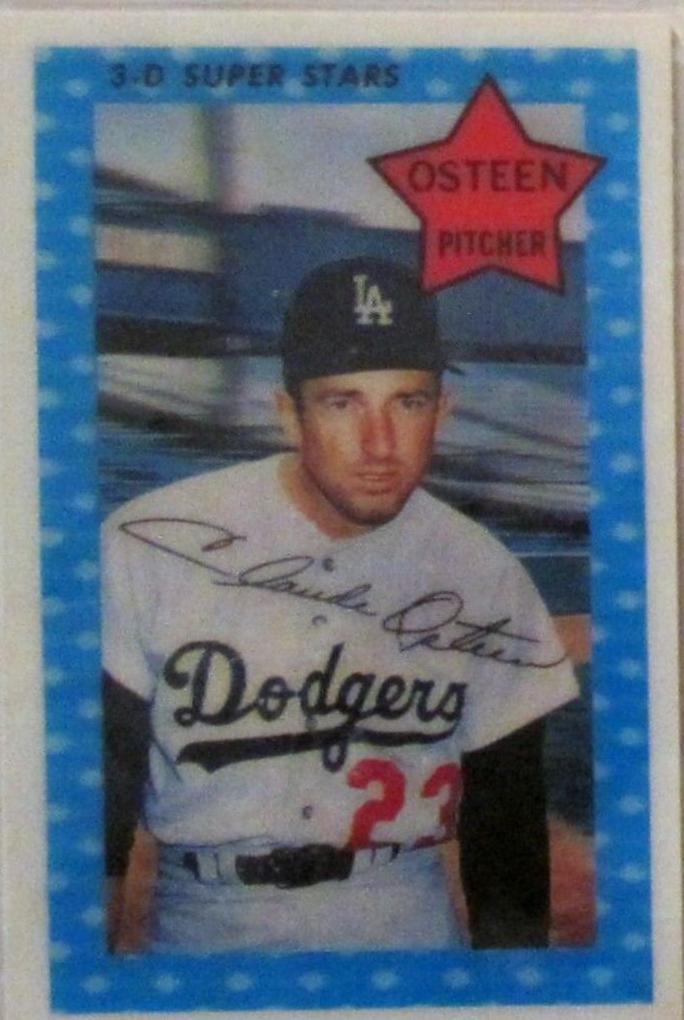 1971 Kellogg's Claude Osteen [#70 on Back, ERA 3.86] #70 card